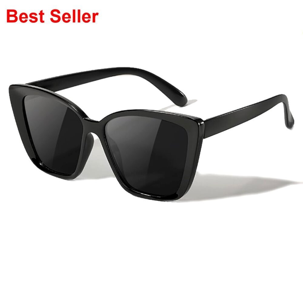 Large Cat Eye Sunglasses Wide Frame Oversized Shades Women